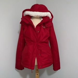 HOLLISTER ALL-WEATHER Jacket RED